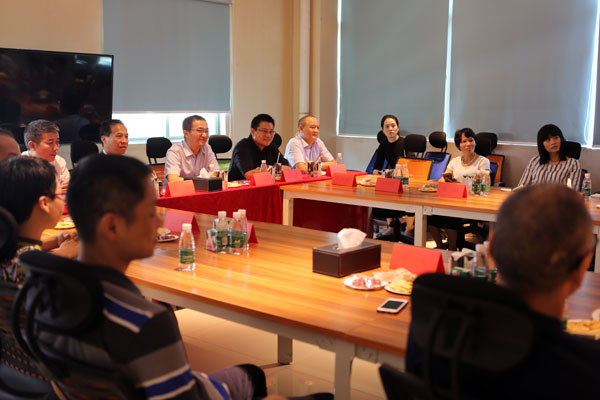 湖南省醴陵市委市政府领导莅临乔合里参观考察，共商实业投资发展